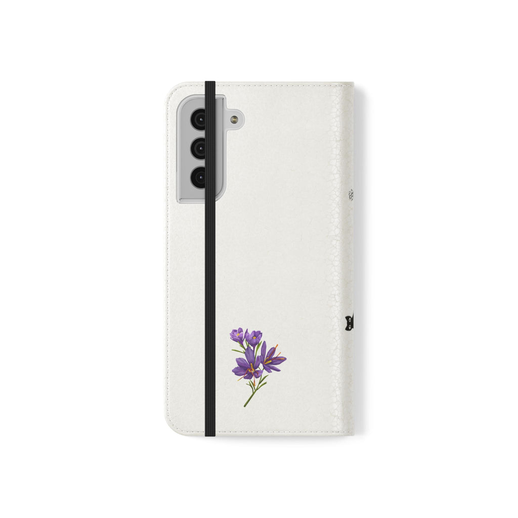 Flip Cases (Purple Flower)