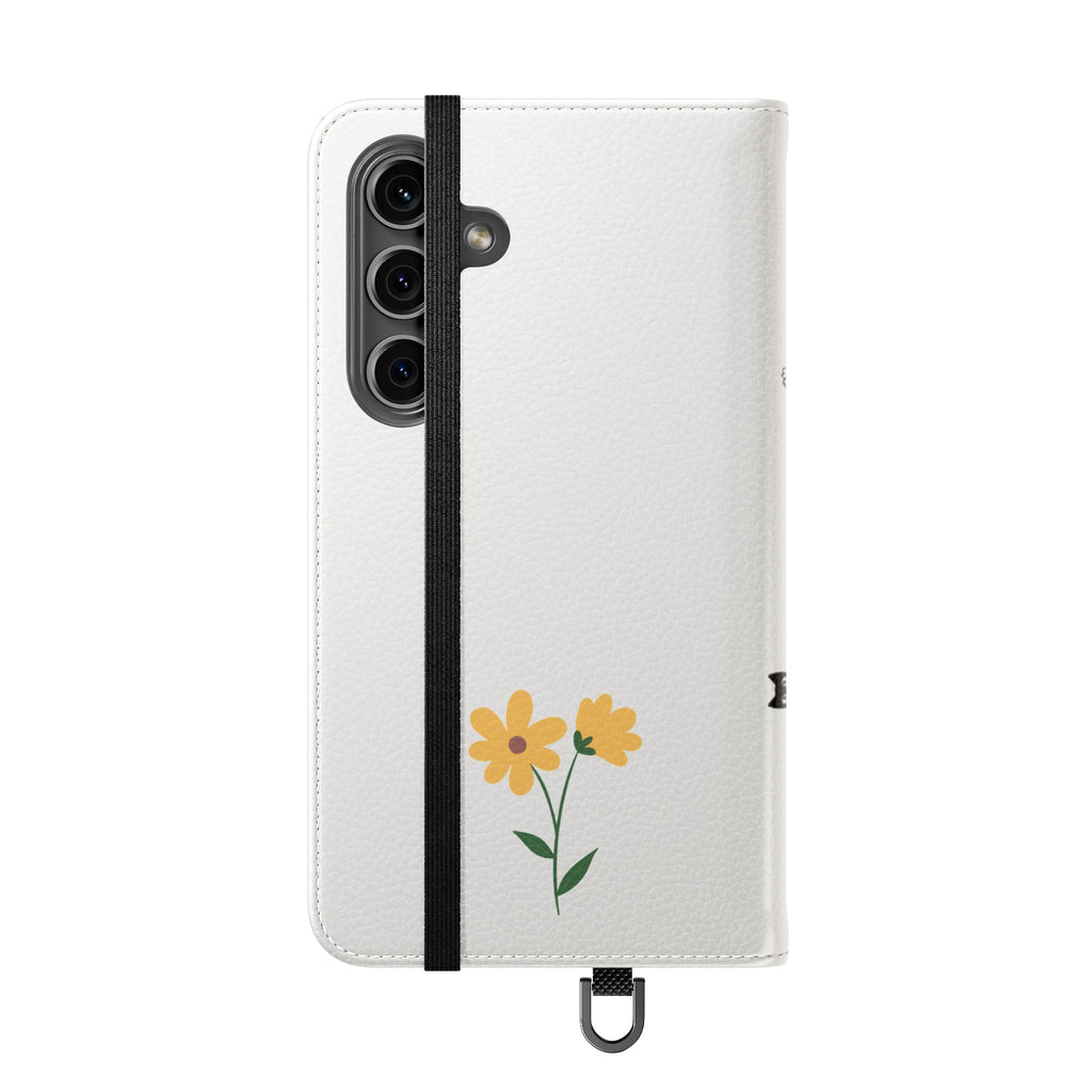 Flip Cases (Yellow Flower)